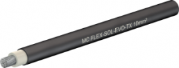 Polyolefin-Photovoltaik-Kabel, halogenfrei, Flex-Sol-Evo-TX, 10 mm², AWG 8, schwarz, Außen-Ø 7,2 mm