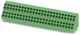 Leiterplattenklemme, 50-polig, RM 5.08 mm, 0,2-4,0 mm², 17.5 A, Federklemmanschluss, grün, 1760633
