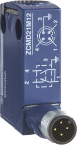 Positionsschaltergehäuse, (L x B x H) 16 x 30 x 50 mm, für Positionsschalter, ZCMD21C12