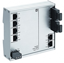 Ethernet Switch, unmanaged, 8 Ports, 100 Mbit/s, 24-48 VDC, 24020062100