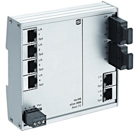 Ethernet Switch, unmanaged, 8 Ports, 100 Mbit/s, 24-48 VDC, 24020062210