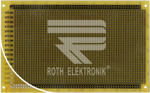 Leiterplatte RE323-LF, 100 x 160 mm, Epoxyd