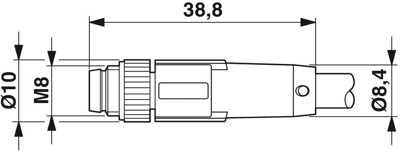 1522299 Phoenix Contact Sensor-Aktor Kabel Bild 2