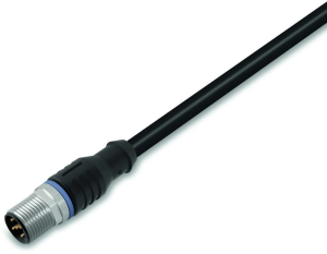 Sensor-Aktor Kabel, M12-Kabelstecker, gerade auf offenes Ende, 5-polig, 5 m, PUR, schwarz, 4 A, 756-5311/050-050