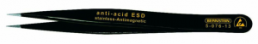 ESD SMD-Pinzette, unisoliert, antimagnetisch, Edelstahl, 120 mm, 5-076-13