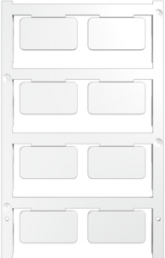 Polyamid Gerätemarkierer, (L x B) 27 x 15 mm, weiß, 80 Stk