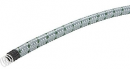 EMV-Spiral-Schutzschlauch, Innen-Ø 28 mm, Außen-Ø 36 mm, BR 40 mm, PVC, silber