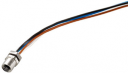 Sensor-Aktor Kabel, M5-Flanschbuchse, gerade auf offenes Ende, 3-polig, 0.2 m, PUR, 1 A, 1873060000