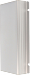 Aluminium Gehäuse, (L x B x H) 160 x 77.98 x 27.01 mm, klar, IP54, 1455JF1601