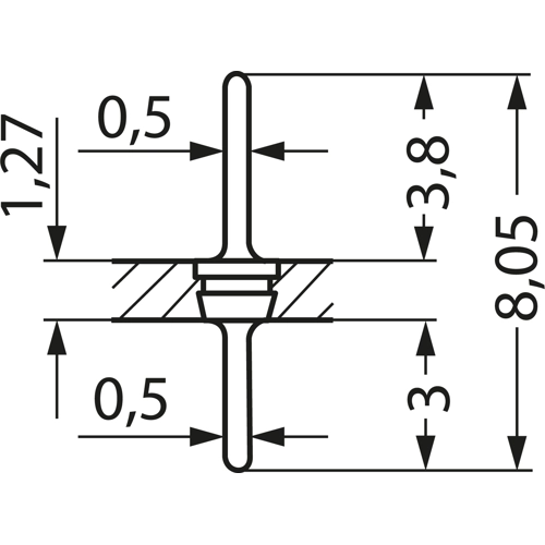 10043884 Fischer Elektronik Halbleiterfassungen, Halterungen Bild 2
