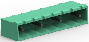 Leiterplattenklemme, 3-polig, RM 10 mm, 0,05-3,0 mm², 15 A, Stift, grün, 282826-3