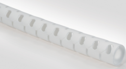 Kabelbündelschlauch für industrielle Anwendungen, max. Bündel-Ø 16 mm, 25 m lang, PP, weiß