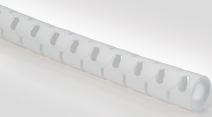 Kabelbündelschlauch für industrielle Anwendungen, max. Bündel-Ø 27 mm, 25 m lang, PP, weiß