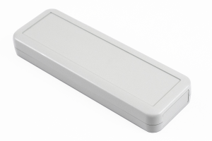 ABS Handgehäuse, (L x B x H) 150 x 50 x 22 mm, grau (RAL 7046), IP54, 1552C5GY