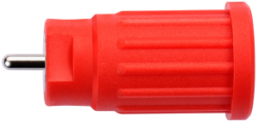 4 mm Buchse, Stiftanschluss, Einbau-Ø 12.2 mm, CAT III, rot, SEPB 8518 NI / RT
