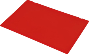 Auflagedeckel, rot, (L x B) 400 x 300 mm, H-16W 4030-R