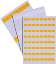 Polyethylen Kabelmarkierer, Aufdruck "4-7", (L x B) 297 x 210 mm, max. Bündel-Ø 7 mm, gelb, 83256142