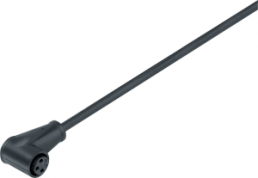 Sensor-Aktor Kabel, M8-Kabeldose, abgewinkelt auf offenes Ende, 4-polig, 2 m, PUR, schwarz, 4 A, 79 3388 52 04