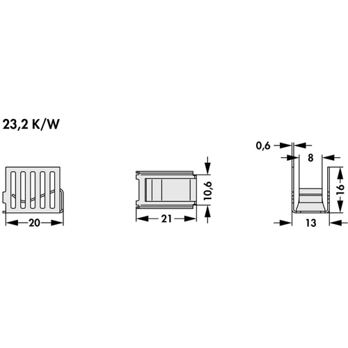 FK 263 MI 220 O Fischer Elektronik Kühlkörper Bild 2