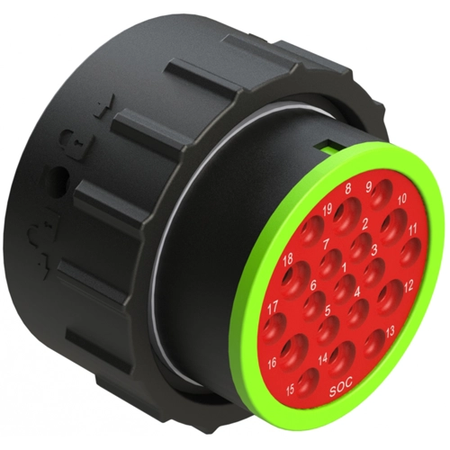 AHDP06-24-19SN-SRA Amphenol Sonstige Rundsteckverbinder Bild 2