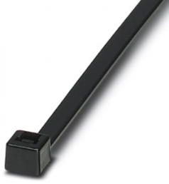 Kabelbinder, Polyamid, (L x B) 200 x 4.5 mm, Bündel-Ø 2 bis 50 mm, schwarz, UV-beständig, -40 bis 105 °C