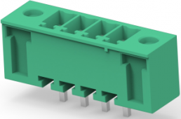 Leiterplattenklemme, 4-polig, RM 3.5 mm, 0,05-2 mm², 11 A, Stift, grün, 284516-4