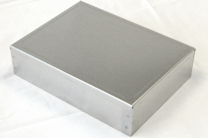 Aluminium Gehäuse, (L x B x H) 203 x 152 x 51 mm, natur, 1444-862