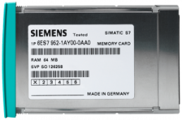 SIMATIC S7-400 Speicherkarte 256 KB RAM, 6ES79521AH000AA0