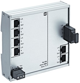 Ethernet Switch, unmanaged, 7 Ports, 100 Mbit/s, 24-48 VDC, 24020061100