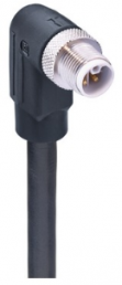 Sensor-Aktor Kabel, M12-Kabelstecker, abgewinkelt auf offenes Ende, 5-polig, 2 m, PUR, grau, 16 A, 934852075