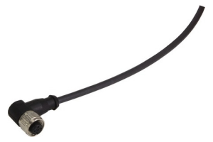 Sensor-Aktor Kabel, M12-Kabeldose, abgewinkelt auf offenes Ende, 4-polig, 1.5 m, PUR, schwarz, 21348700491015