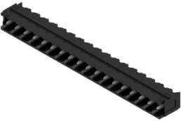 Stiftleiste, 18-polig, RM 5.08 mm, abgewinkelt, schwarz, 1155750000