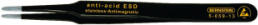 ESD SMD-Pinzette, unisoliert, antimagnetisch, Spezialstahl, 120 mm, 5-059-13