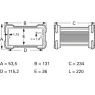 FR 120 42 220 ME Fischer Elektronik Kleingehäuse und Modulgehäuse