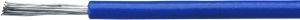 PVC-Schaltlitze, hochflexibel, LiYv, 0,14 mm², AWG 26, blau, Außen-Ø 1,1 mm