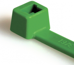 Kabelbinder innenverzahnt, Polyamid, (L x B) 210 x 4.7 mm, Bündel-Ø 1.5 bis 55 mm, grün, -40 bis 85 °C