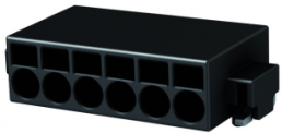 Steckverbinder, 2-polig, RM 2.54 mm, abgewinkelt, schwarz, 14010213102333