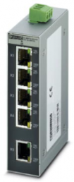 Ethernet Switch, unmanaged, 5 Ports, 1 Gbit/s, 24 VDC, 2891444