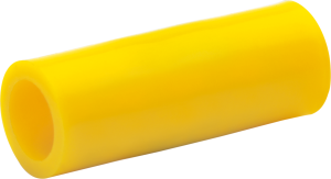 Stoßverbinder mit Isolation, 4,0-6,0 mm², gelb, 21 mm