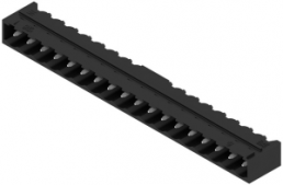 Stiftleiste, 18-polig, RM 5.08 mm, abgewinkelt, schwarz, 1780340000