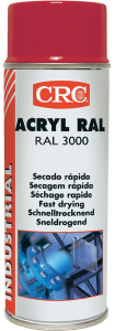 CRC Acryl Schutzlackspray 11678, feuerrot glanz, RAL 3000