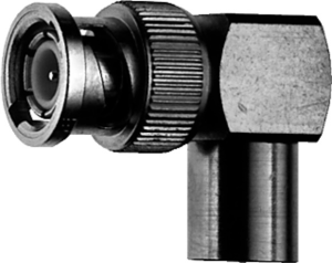 Koaxial-Adapter, 50 Ω, FME-Stecker auf BNC-Stecker, abgewinkelt, 100023650