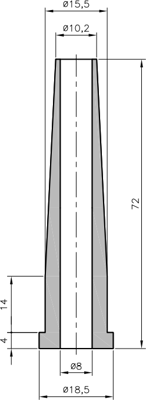 02530014010 SES-Sterling Knickschutztüllen
