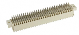 Federleiste, 160-polig, z-a-b-c-d, RM 3.7 mm, Einpressanschluss, gerade, vernickelt, 02021602601