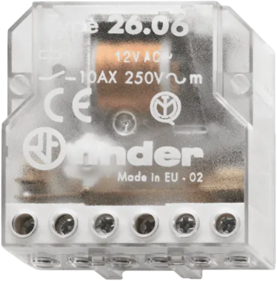 26.06.8.230.0000 Finder Stromstoßschalter und Dimmer