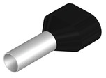Isolierte Aderendhülse, 6,0 mm², 23 mm/12 mm lang, schwarz, 9004930000