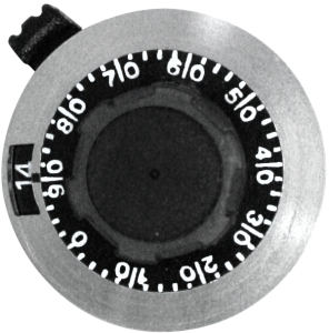 Messtechnik Pneumatik-Durchmesser-Analog