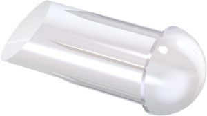 Lichtleiter, sphärischen Kopf, 5,7 mm, PC glasklar