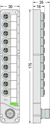 757-303 WAGO Sensor-Aktor Verteilerboxen Bild 2