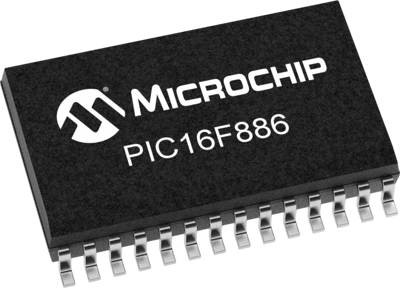 PIC16F886-I/SO Microchip Microcontroller